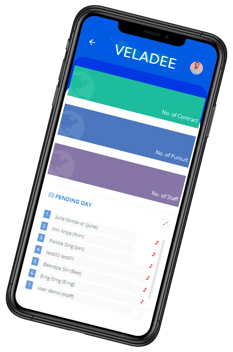 VELADEE Dashboard Illustration